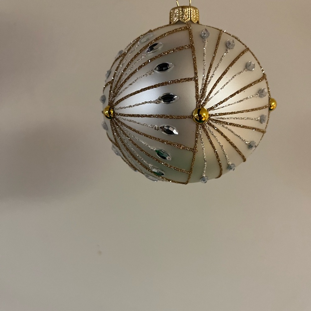 NWT Bergdorf Goodman Christmas 4in Ornament
